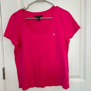 Ralph Lauren Fuchsia Women's Blouse Sz XL